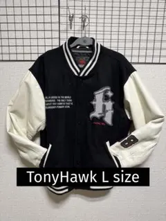 【最終値下げ】トニーホーク レザースタジャン【Lサイズ】