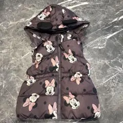 H&M ミニーマウス 中綿ベスト 86cm