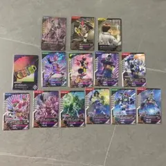 【つんたろう様 専用】ゲンム LR 付き エグゼイド 14枚 ガンバレジェンズ