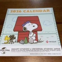 2026年 スヌーピー 卓上カレンダー