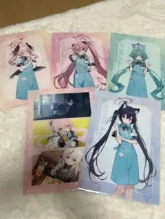ブルーアーカイブ クリアファイル 5枚セット - メルカリ