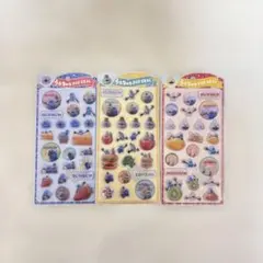 パペットスンスン　うるちゅるシール 3枚セット