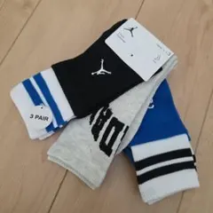 NIKE JORDAN 靴下 3ペア 23-25cm
