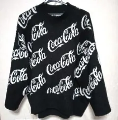 Coca-Cola ニットセーター ブラック　H&M　シンプル　NiziU