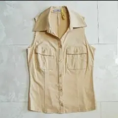 送料込300円 ★ INTERPLANET / カットソー♡ノースリーブ