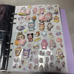 と*ん様 ラブブ　シール　おしりシール