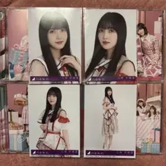 乃木坂46 40th ビリヤニ 封入生写真 コンプ CD4枚付き 久保史緒里