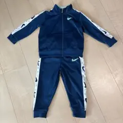 NIKE ベビー ジャージ 上下セット ネイビー　18Mのサムネイル