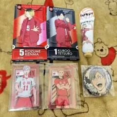 ハイキュー 音駒高校 6点セット