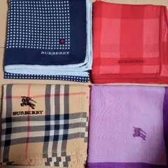 バーバリーメンズハンカチ、ノバチェック他
