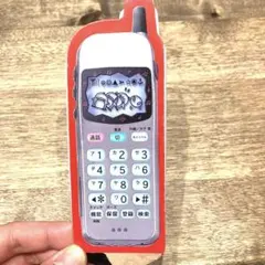 平成レトロ　携帯電話型メモ帳 ガラケー風 おもちゃ 携帯
