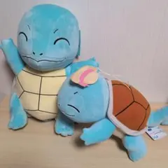 一番くじ　ポケモン ぬいぐるみ 3点セット ゼニガメ ヒノアラシ ナエトル ポケモン ぬいぐるみ 3種セット ナエトル ヒノアラシ ゼニガメ - メルカリ