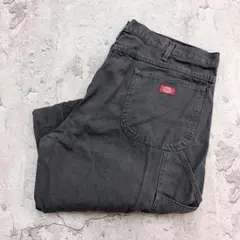 よ*ま様 Dickies　ダックペインターパンツ　W42　グレー　古着