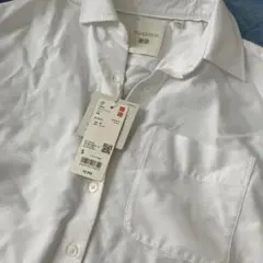 新品タグ付UNIQLO JW ANDERSON オックスフォードシャツ 長袖　Sのサムネイル