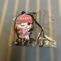 五等分の花嫁　中野二乃ラバーマスコットキーホルダー