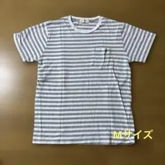 綿100% ボーダーTシャツ　Mサイズのサムネイル