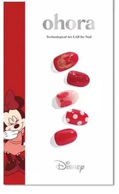 【ohora】ミニー ネイルシール ND-029-JC