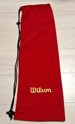 Wilson バドミントンバッグ 赤　ケース