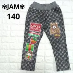 ✾JAM✾GOCHI 総柄デニムロングパンツ 140cm