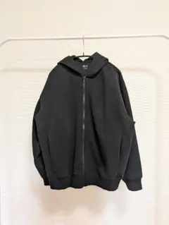 ユニクロ UNIQLO :C スウェット オーバーサイズ フルジップパーカー L