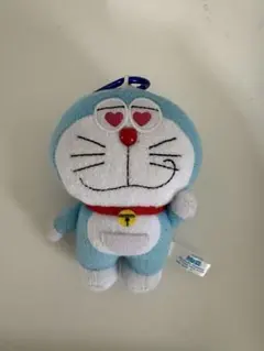 ドラえもん ぬいぐるみ マスコット キーホルダー ハート目