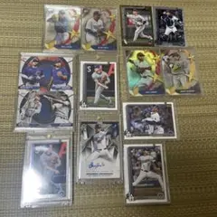 トップス　エドガルド・エンリケス　直筆サイン　大谷翔平　佐々木朗希　カード