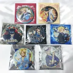 ＊7点セット＊ワンピース サボ 輩缶バッジ 東京ワンピースタワー