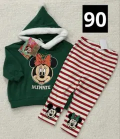 【新品タグ付き】リトシー セットアップ ディズニー ミニー パーカー パンツ