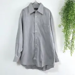 【ランバン】コレクション ワイシャツ Yシャツ 長袖 44-84 グレーのサムネイル