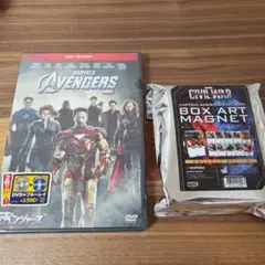 マーベルズ アベンジャーズ DVD + ブルーレイとマグネットセット