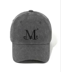 新品タグ付きMUCENT キャップ SIGNATURE BALL CAP グレー