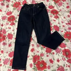 UNIQLO デニム キッズ130 ダークブルー