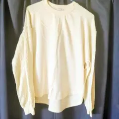 ユ*イ様 SEASON REASON 長袖ニット Lサイズ クリーム アイボリー