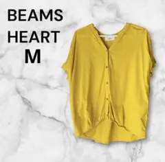 BEAMS HEART ビームスハート レディース ブラウス イエロー M