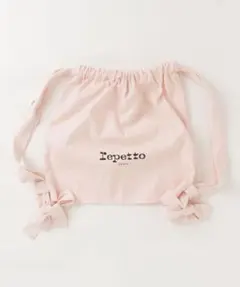 Repetto 巾着型 ナップサック ピンクのサムネイル