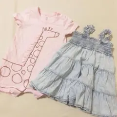 GAP　ロンパース　ワンピース　セット　12-18ｍ　M091