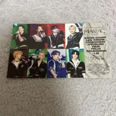 straykids maniac BluRay限定盤 封入ステッカー