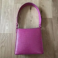 kate spade NEW YORK クロコ型押し ハンドバッグ - メルカリ