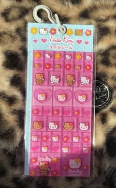 日焼けキティタイルシール