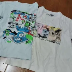 子ども　UNIQLO　UT　ポケモン　２枚セット　110 120