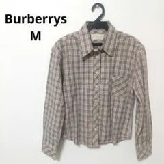 Burberrys バーバリー　ノバチェック　Mサイズ　長袖　シャツ