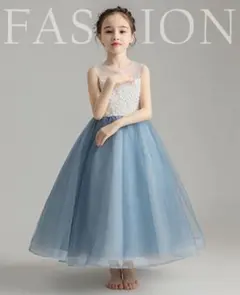 ワンピース　ピアノ発表会　プリンセス　160 レース　フレア　シンデレラ　清楚