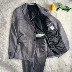 ザラ　スーツ　セットアップ　グレンチェック　Sサイズ　ストレッチ