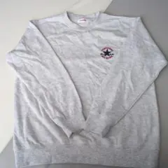 Converse グレー クルーネック トレーナー