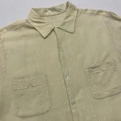 60s ダイア柄 開襟シャツ オープンカラー 半袖のサムネイル