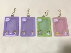 一番くじ とっとこハム太郎　カードホルダー 4点セット