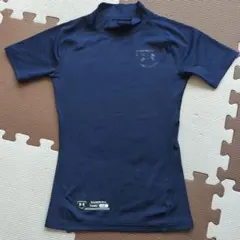 野球アンダーシャツ半袖ネイビー１４０サイズ