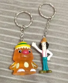 NHKキャラクター キーホルダー　ノッポさんゴン太くんセット