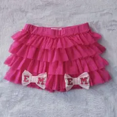 アースマジック♡130 フリル ショートパンツ ピンク