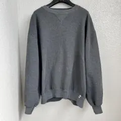 90s Russell ラッセル スウェット 無地 ソリッド グレー USA製